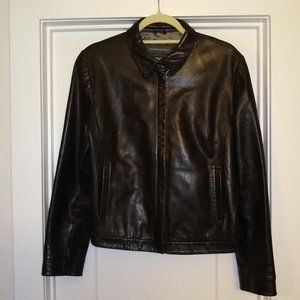 Women's Banana Republic Black Leather Jacket